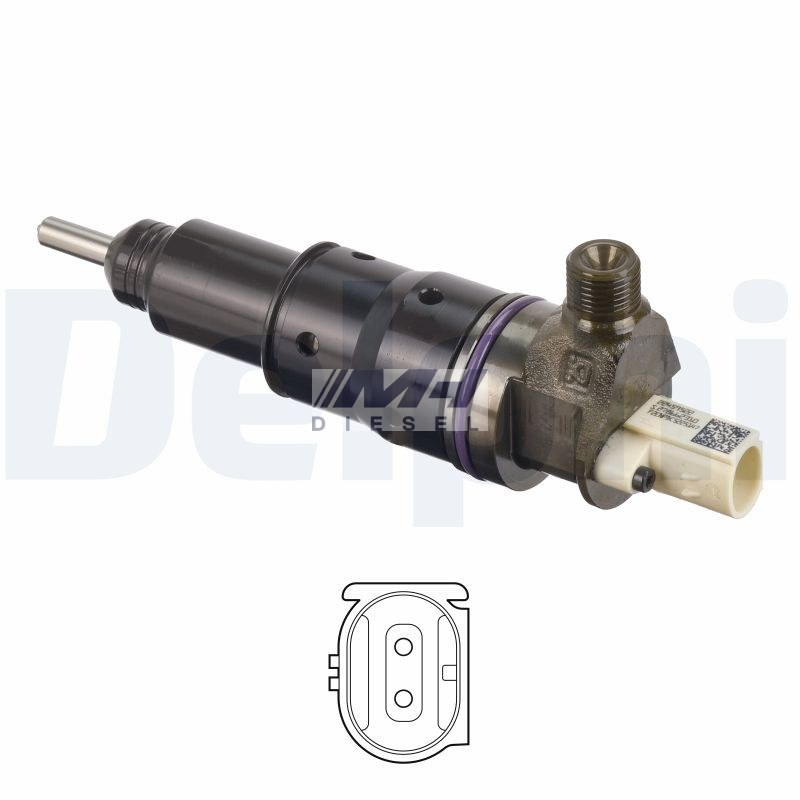DELPHI BEBJ1F11201 Enjektör – Volvo FH FM D11K Renault Trucks T380 T430 T460 T480