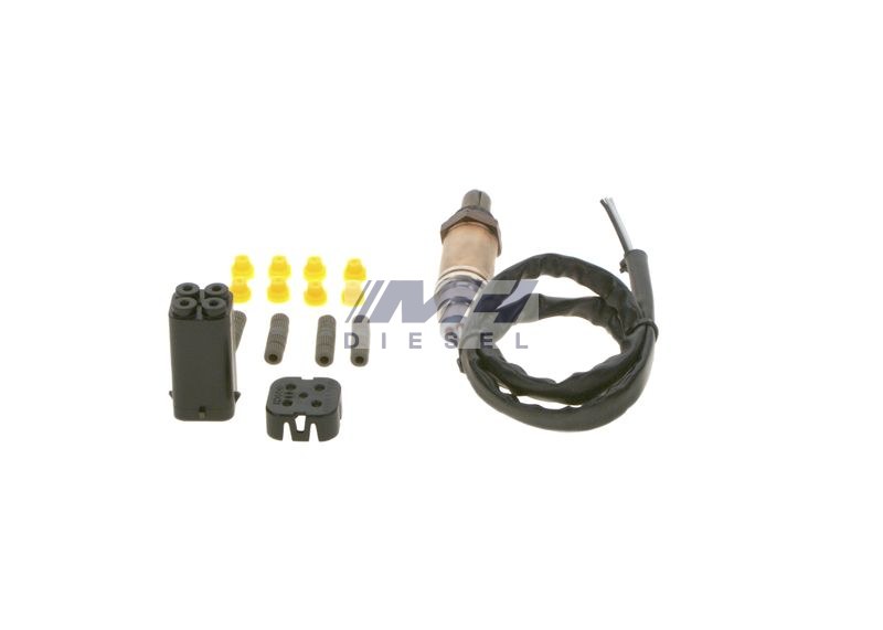 BOSCH 0258005729 Universal Lambda Sensörü – 4 Kablolu Oksijen Sensörü