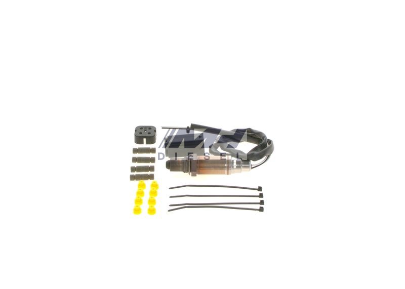 BOSCH 0258986504 Universal Lambda Sensörü – 3 Kablolu Isıtmalı Oksijen Sensörü
