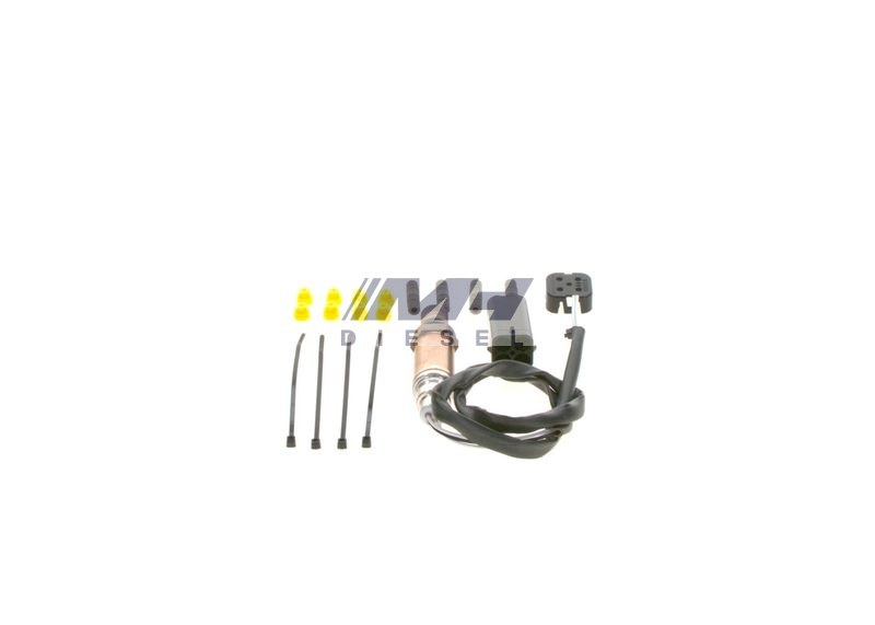 BOSCH 0258986504 Universal Lambda Sensörü – 3 Kablolu Isıtmalı Oksijen Sensörü