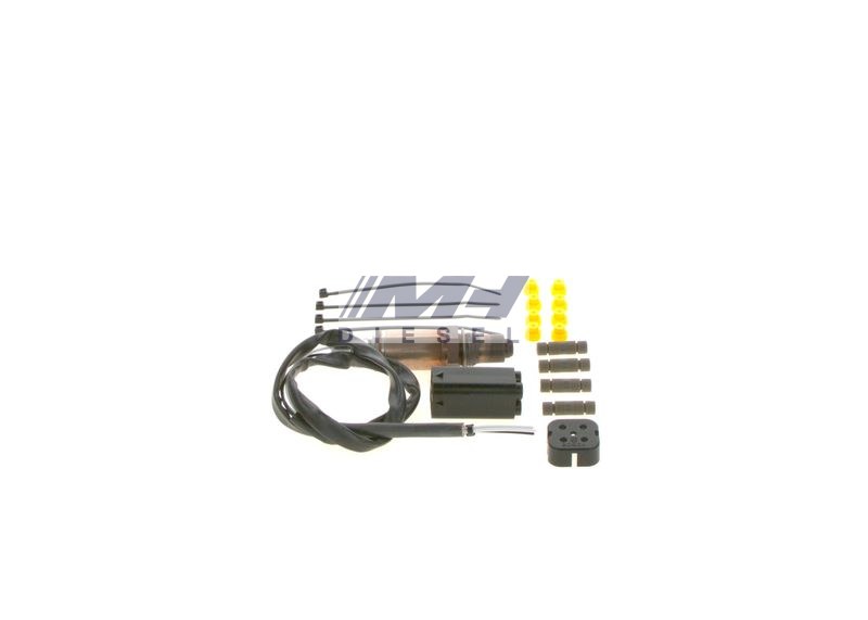 BOSCH 0258986504 Universal Lambda Sensörü – 3 Kablolu Isıtmalı Oksijen Sensörü