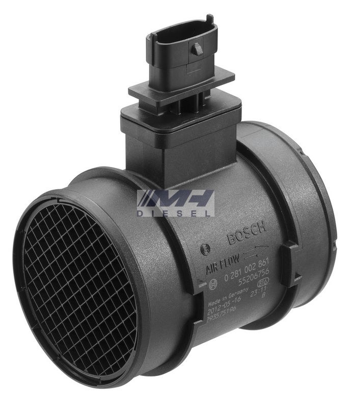 BOSCH 0281002861 Hava Kütle Ölçer – Fiat Doblo 1.9 Multijet, Alfa Romeo 159 1.9 JTD