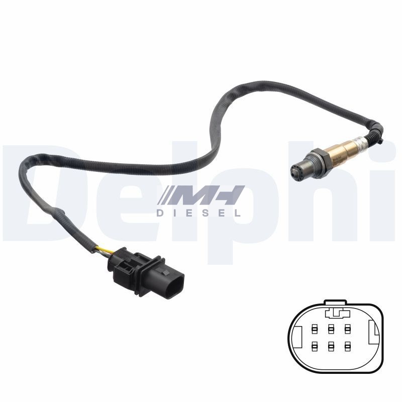 DELPHI ES21322-12B1 Lambda Sensörü – Volkswagen Caddy 2.0 TDI, Caddy Alltrack