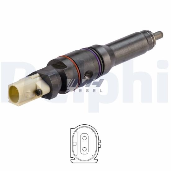 DELPHI BEBJ1D04001 Akıllı Enjektör – DAF MX-13 Euro 6 480 HP