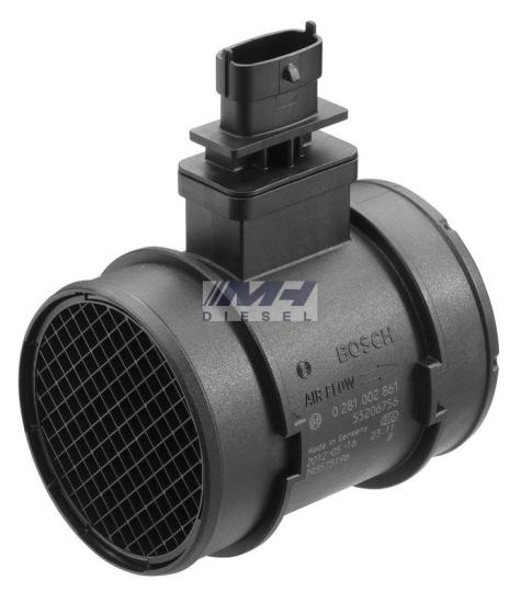 BOSCH 0281002861 Hava Kütle Ölçer – Fiat Doblo 1.9 Multijet, Alfa Romeo 159 1.9 JTD
