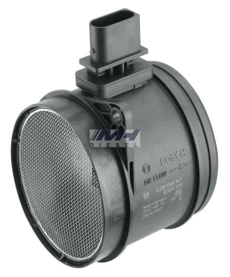 BOSCH 0281006147 Hava Debimetresi – BMW 335d, 520d, 535d, 635d, X3 2.0d 3.0d